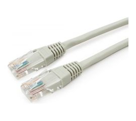 Медный патч-корд Cablexpert UTP PP10-0.25M кат.5e, 0.25м, литой, многожильный серый PP10-0.25M 