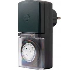 Таймер duwi механический, суточный, влагозащищенный с крышкой, 16А/3600Вт 25804 9 