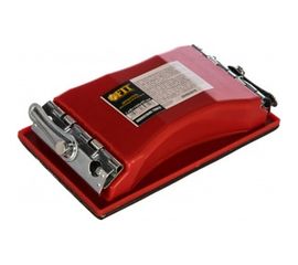 Держалка для наждачной бумаги FIT IT с металл.прижимом, красная 160 х 85 мм 39711 