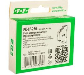 Промежуточное реле F&amp;F PK-1P/Un230V EA06.001.004 