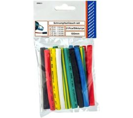 Набор термоизоляции для проводов duwi Ф трубки до/после усадки 8/4 мм, 21 шт. 28663 9 