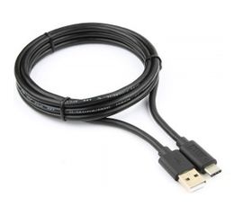 Кабель USB Cablexpert, USB2.0 AM/USB Type-C, 1.8м, пакет CCP-USB2-AMCM-6 