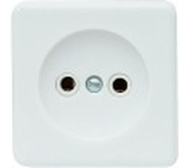 Розетка duwi о/п 1-местная б/з серия Basis, белый 26400 2 