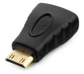 Переходник Cablexpert HDMI-mini HDMI, 19F/19M, золотые разъемы, пакет A-HDMI-FC 