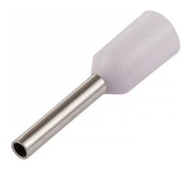 Наконечник-гильза Duwi Е7508, 0.75мм2, с изолированным фланцем, 25 шт./уп. 26684 6 