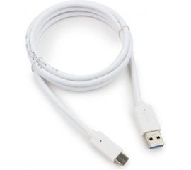 Кабель USB Cablexpert USB3.0 AM/USB Type-C, 1.8м, белый, пакет CCP-USB3-AMCM-6-W 