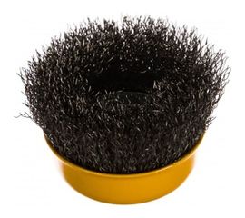 Щетка Чашка (75 мм; М14; витая нержавеющая проволока 0.3 мм) для УШМ DENZEL 746043 