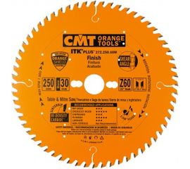 Диск пильный по дереву (250х30х2,4/1,6 мм; Z60) CMT 272.250.60M 
