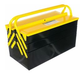 Ящик для инструмента (металлический, с 4-мя раздвижными отделениями, 420х200х200 мм) FIT IT 65679 