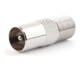 Переходник Cablexpert F мама/TV папа, блистер APL-FTVM-01 