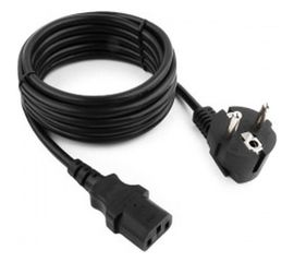 Кабель питания Cablexpert Schuko-C13, 3.0м, 6А, черный, с заземлением PC-186-10 