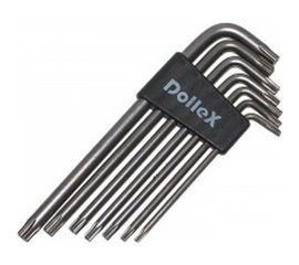 Набор Г-образных ключей DolleX торкс 7 шт. Т10-Т40, L=150mm SGT-007 