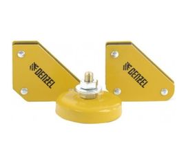 Набор из 2 магнитных сварочных фиксаторов и магнитной клеммы масса DENZEL 97557 