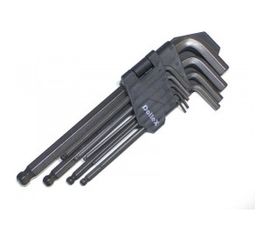 Набор Г-образных ключей DolleX 9 шт. 1,5-10 мм с шаром, L=180mm SHB-009 