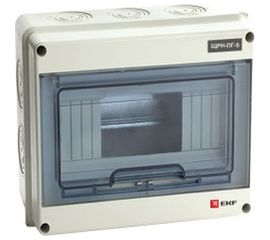 Распределительный навесной щит EKF ЩРН-ПГ- 5 PROxima IP65 SQPb65-n-pg-5 
