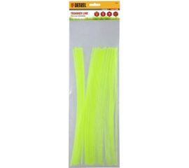 Леска для триммера круглая нарезанная 2,4 мм х 30 см 50 шт FLEX CORD DENZEL 96101 