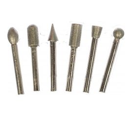 Шарошки&nbsp;с алмазным напылением 6 шт. FIT 36482 