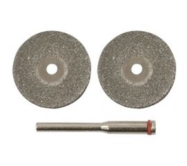 Круги с алмазным напылением (40 мм; 3 мм; 2 шт.) FIT 36932 