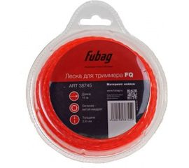 Триммерная леска (2.4 мм; 15 м; витой квадрат) FUBAG 38745 