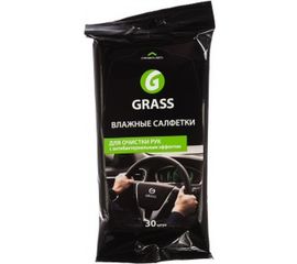 Влажные салфетки для очистки рук с антибактериальным эффектом 30 шт Grass IT-0314 
