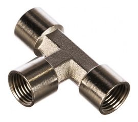 Переходник T — образный (1/4"FFF; блистер) FUBAG 180300 B 