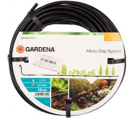 Шланг сочащийся для наземной прокладки 4.6мм, 15м Gardena 01362-20.000.00 