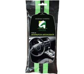 Влажные салфетки для ухода за интерьером автомобиля 30 шт Grass IT-0311 
