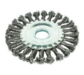 Щетка-крацовка дисковая (125 мм, стальная проволока) для УШМ GROSSMEISTER 021028002 