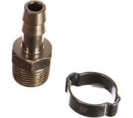 Переходник 3/8"M - елочка (10 мм; обжимное кольцо 10x15 мм) FUBAG 180263 