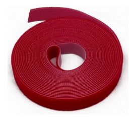 Лента (липучка) в рулоне Hyperline WASNR-5x25-RD ширина 25 мм, длина 5 м, красная 401696 