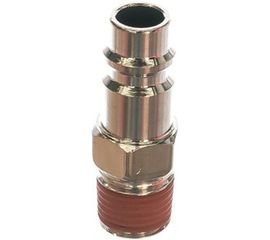 Пневматическое быстроразъемное соединение с наружной резьбой 1/4" G Hans 8513-2P 