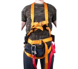Удерживающая система с наплечными и набедренными лямками и стропом из ленты Gigant УС 2 АЖ 