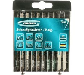Набор полотен для электролобзика универсальный&nbsp;(10 шт.)&nbsp;GROSS 78295 