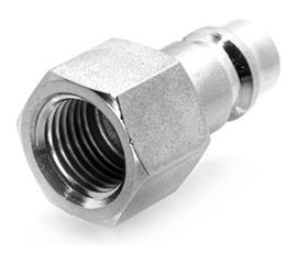 Пневматическое быстроразъемное соединение с внутренней резьбой 1/4" G Hans 8512-2P 