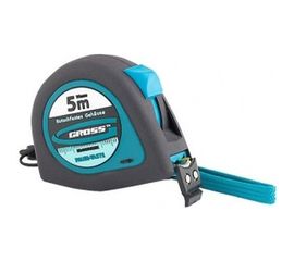 Рулетка 5 м x 19 мм GROSS Ergonomisch 31102 