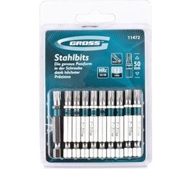 Набор бит TORX (Т30; 50 мм) 10 шт. GROSS 11472 