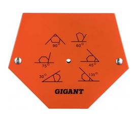 Угольник магнитный шестиугольник 75LBS Gigant G-0515 