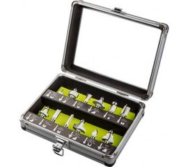 Набор фрез (12 шт; хвостовик 8 мм) GRAPHITE 57H210 