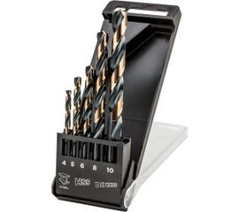 Набор сверл по металлу HSS-CNC Pro-Tec (5 шт; 4-10 мм) GRAPHITE 55H086 