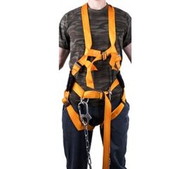 Удерживающая система с наплечными и набедренными лямками со стропом из цепи Gigant УС 2 ГЖ 