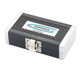 Набор бит и торцевых головок 1/4", магнитный адаптер GROSS 11361 