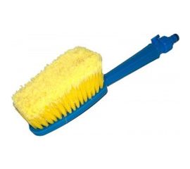 Щетка сметка для мытья а/м под шланг DolleX 36 см с краником WSH-1913 