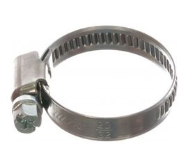 Ленточный червячный хомут 020-032мм нержавеющая сталь JTC-ZN32 