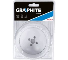 Коронка сверлильная биметаллическая (92х38 мм) GRAPHITE 57H915 