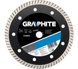 Диск алмазный ультра тонкий 125х22.2 мм turbo GRAPHITE 57H621 