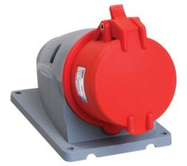 Стационарная розетка IEK MAGNUM ССИ-124 32А 3Р+РЕ 38 IP44 PSN12-032-4 6842348 