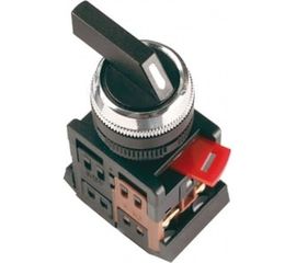 Переключатель на 2 положения, черный 1з+1р IEK ALC-22 BSW10-ALC-2-K02 