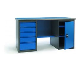 Верстак с драйвером и тумбой 1600х685х850 Gigant ВДТ G-ВДТ-1.6 