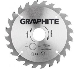 Диск отрезной (160x30 мм; 24 зуба) GRAPHITE 57H658 