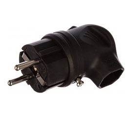 Электрическая вилка IEK с боковым вводом ОМЕГА с заземлением IP44 ВБу3-1-0м ИЭК PKR01-U-016-2-K02 